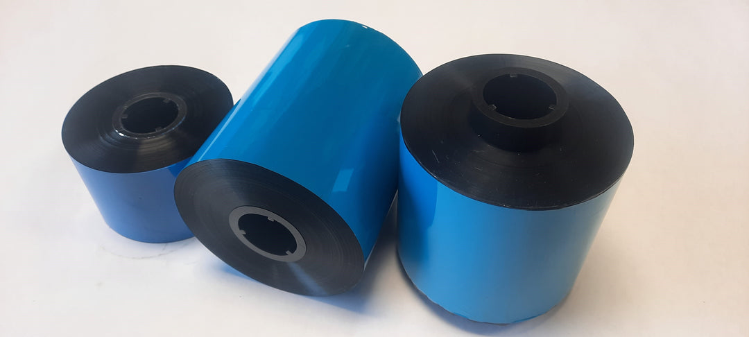 Case of 6 compatible thermal transfer wax resin ribbons for Avery Dennison Paxar Monarch 9800 series printers