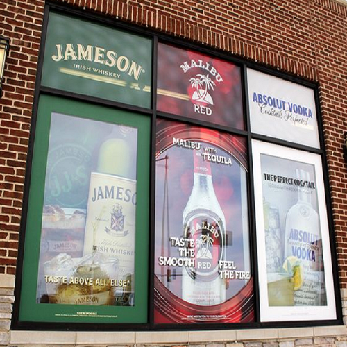 8mil Production Removable Adhesive Back Poly Banner Matte 36" x 100' (1 Roll) 3" Core w/ 2" Adapter