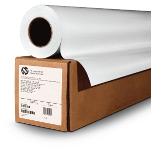 HP L5Q01A 36 lb Production Satin Poster Paper 24" x 300' - 1 roll